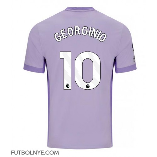 Camiseta Brighton Georginio Rutter #10 Visitante Equipación 2025-26 manga corta Camiseta Brighton Georginio Rutter #10 Visitante Equipación 2025-26 manga corta